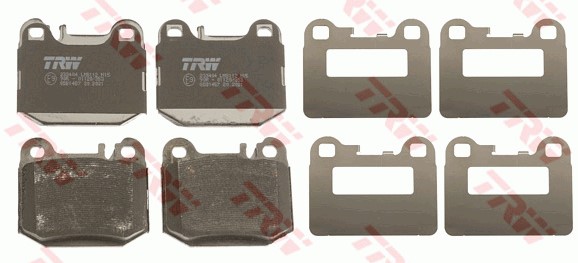 Bromsbeläggsats Trw Cotec GDB1457 TRW