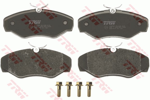Bromsbeläggsats, Framaxel Trw Cotec GDB1478 TRW