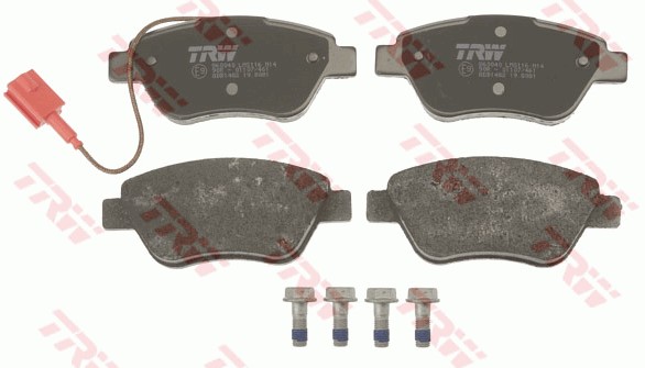 Bromsbeläggsats, Framaxel Trw Cotec GDB1482 TRW