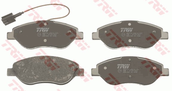 Bromsbeläggsats, Framaxel Trw Cotec GDB1484 TRW
