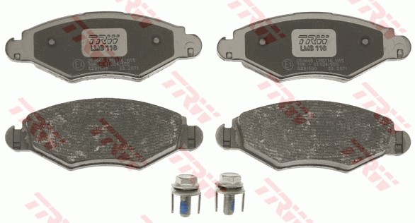 Bromsbeläggsats, Framaxel Trw Cotec GDB1500 TRW