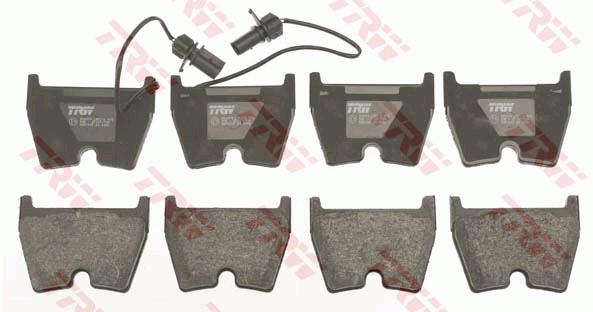 Bromsbeläggsats, Framaxel Trw GDB1507 TRW