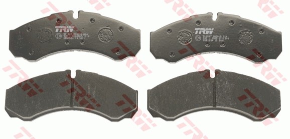 Bromsbeläggsats, Framaxel Trw Cotec GDB1534 TRW