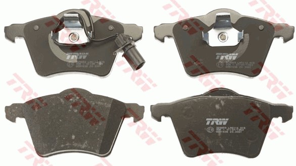 Bromsbeläggsats, Framaxel Trw Cotec GDB1538 TRW