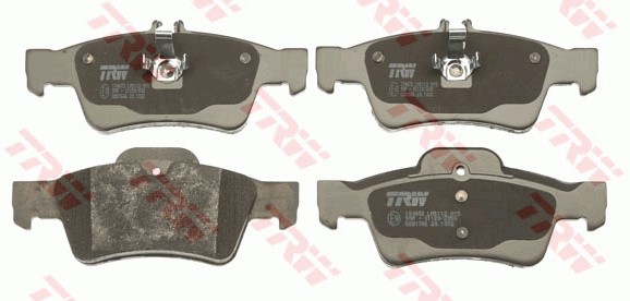 Bromsbeläggsats, Bakaxel, Framaxel Trw Cotec GDB1546 TRW