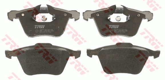 Bromsbeläggsats, Framaxel Trw Cotec GDB1576 TRW