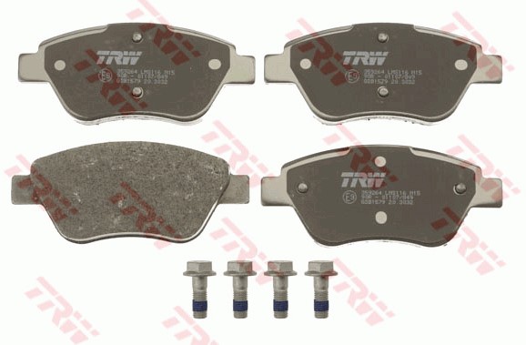Bromsbeläggsats, Framaxel Trw Cotec GDB1579 TRW
