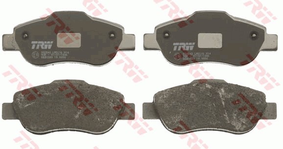 Bromsbeläggsats, Framaxel Trw Cotec GDB1589 TRW
