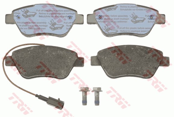 Bromsbeläggsats, Framaxel Trw Cotec GDB1590 TRW