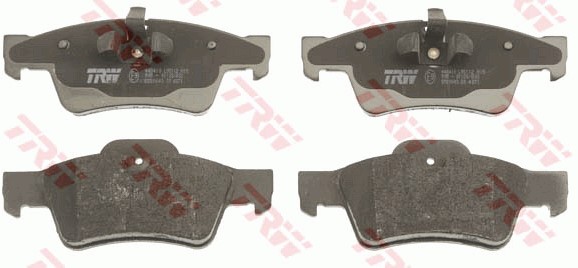 Bromsbeläggsats, Bakaxel Trw Cotec GDB1643 TRW