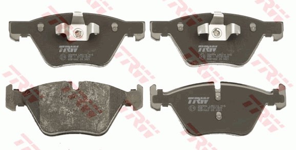 Bromsbeläggsats, Framaxel Trw Cotec GDB1662 TRW