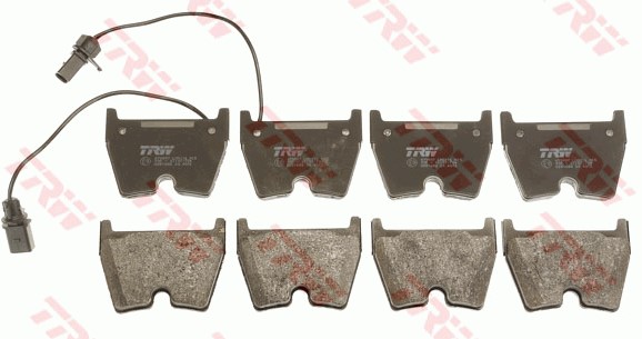 Bromsbeläggsats, Framaxel Trw Cotec GDB1688 TRW