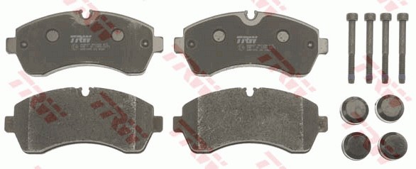 Bromsbeläggsats, Framaxel Trw Cotec GDB1696 TRW