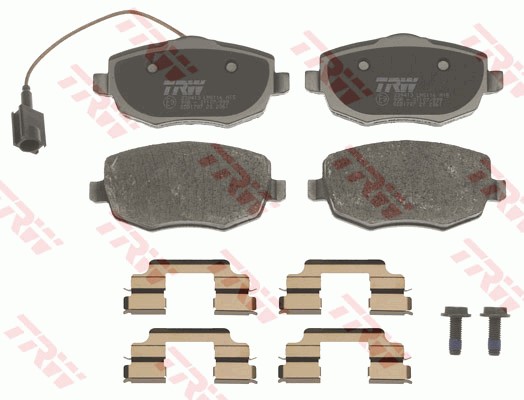 Bromsbeläggsats, Framaxel Trw Cotec GDB1707 TRW Bromsbeläggsats, Framaxel Trw Cotec GDB1707 TRW