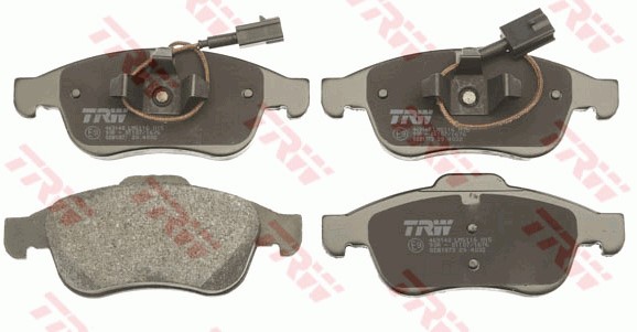 Bromsbeläggsats, Framaxel Trw Cotec GDB1873 TRW