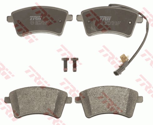 Bromsbeläggsats, Framaxel Trw Cotec GDB1941 TRW