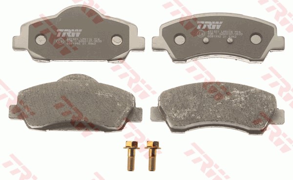 Bromsbeläggsats Solid, Framaxel Trw Cotec GDB1992 TRW