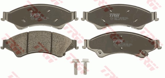 Bromsbeläggsats, Framaxel Trw Cotec GDB2005 TRW