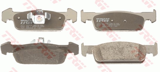 Bromsbeläggsats, Framaxel Trw Cotec GDB2018 TRW