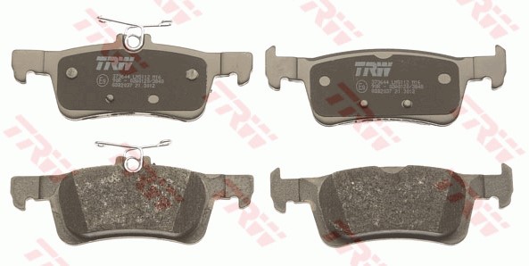 Bromsbeläggsats, Bakaxel Trw Cotec GDB2037 TRW