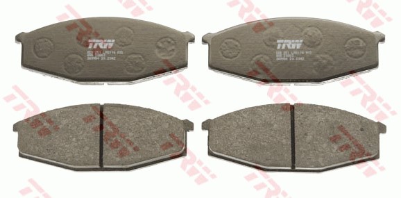 Bromsbeläggsats, Framaxel Trw GDB251 TRW