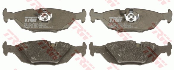 Bromsbeläggsats, Bakaxel Trw Cotec GDB299 TRW