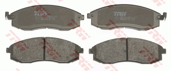 Bromsbeläggsats, Framaxel Trw GDB3124 TRW