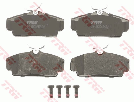 Bromsbeläggsats, Framaxel Trw Cotec GDB3168 TRW
