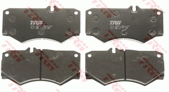 Bromsbeläggsats, Framaxel Trw Cotec GDB317 TRW