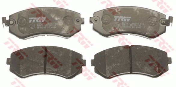 Bromsbeläggsats, Framaxel, Bakaxel Trw Cotec GDB3208 TRW