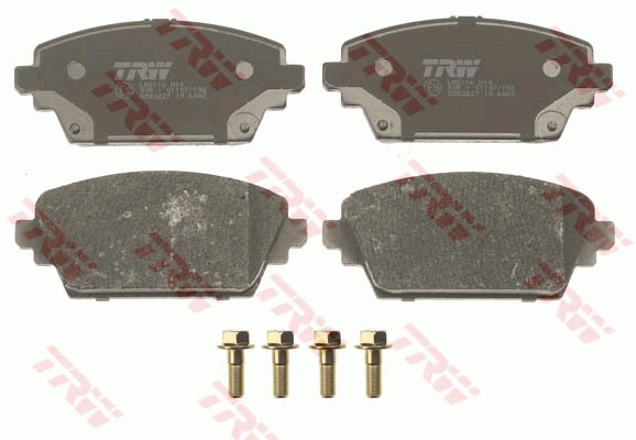 Bromsbeläggsats, Framaxel Trw Cotec GDB3227 TRW
