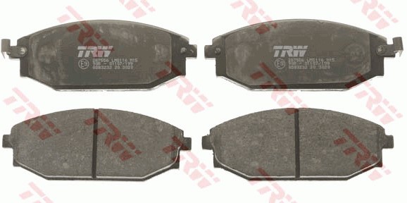 Bromsbeläggsats, Framaxel Trw GDB3232 TRW