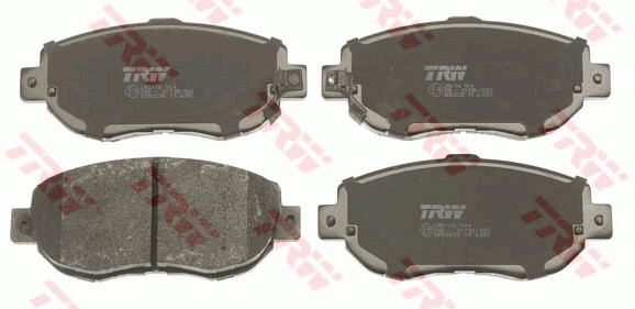 Bromsbeläggsats, Framaxel Trw Cotec GDB3235 TRW