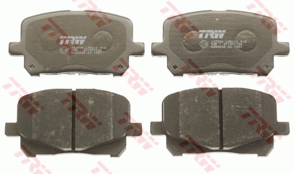 Bromsbeläggsats, Framaxel Trw Cotec GDB3248 TRW