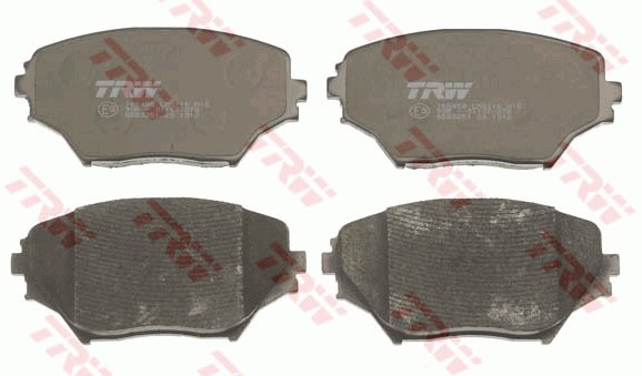 Bromsbeläggsats, Framaxel Trw Cotec GDB3251 TRW