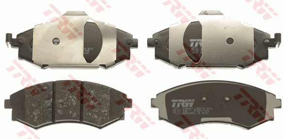 Bromsbeläggsats, Framaxel Trw Cotec GDB3256 TRW