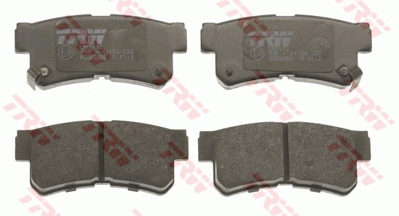 Bromsbeläggsats, Bakaxel Trw GDB3258 TRW Bromsbeläggsats, Bakaxel Trw GDB3258 TRW