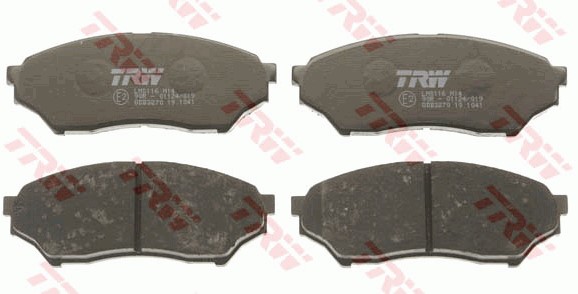 Bromsbeläggsats, Framaxel Trw Cotec GDB3270 TRW
