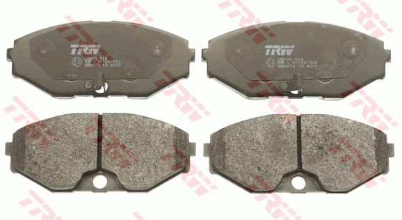 Bromsbeläggsats, Framaxel Trw GDB3273 TRW