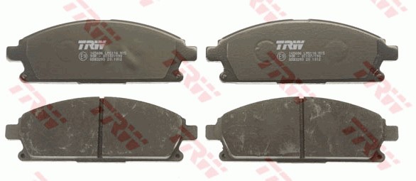 Bromsbeläggsats, Framaxel Trw Cotec GDB3293 TRW