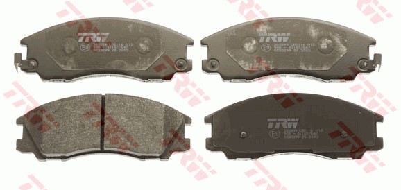 Bromsbeläggsats, Framaxel Trw GDB3299 TRW