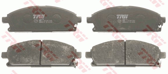 Bromsbeläggsats, Framaxel Trw Cotec GDB3312 TRW