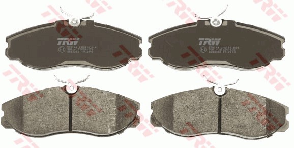 Bromsbeläggsats, Framaxel Trw GDB3313 TRW