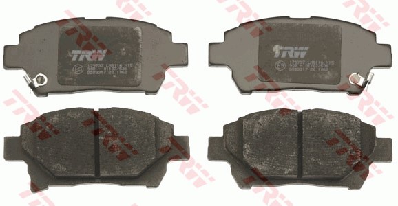Bromsbeläggsats, Framaxel Trw Cotec GDB3317 TRW