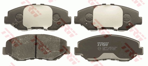 Bromsbeläggsats, Framaxel Trw Cotec GDB3325 TRW
