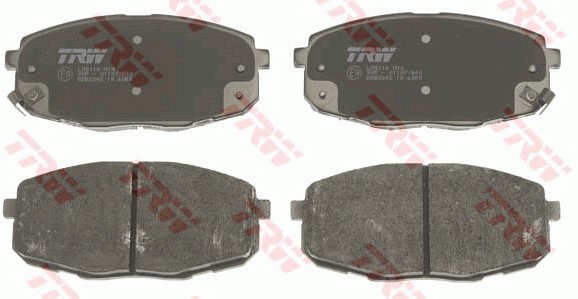 Bromsbeläggsats, Framaxel Trw Cotec GDB3342 TRW