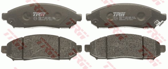 Bromsbeläggsats, Framaxel Trw Cotec GDB3404 TRW