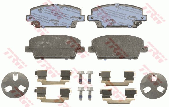 Bromsbeläggsats, Framaxel Trw Cotec GDB3407 TRW