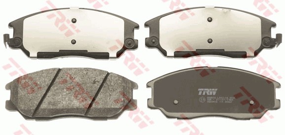 Bromsbeläggsats, Framaxel Trw GDB3412 TRW