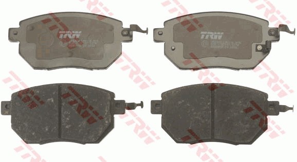 Bromsbeläggsats, Framaxel Trw Cotec GDB3416 TRW